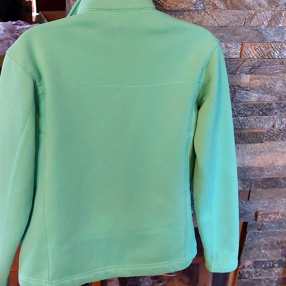 Full Zip Fleece Jacket - Narragansett Traders, Small, Green - Picture 2 of 5